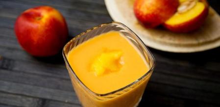 Smoothie de nectarinas