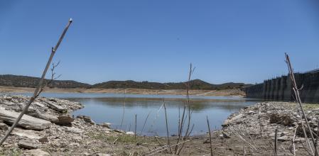 El embalse que abastece a Aracena (Huelva) se encuentra bajo mínimos