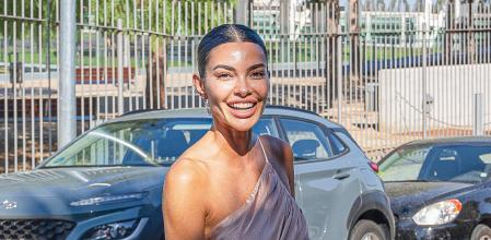 Joana Sanz, espectacular en la boda de unos amigos