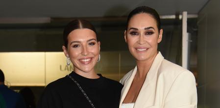 Vicky Martin Berrocal and Alba Diaz during tribute to JoaquinSanchez in Sevilla on Tuesday, 6 June 2023.