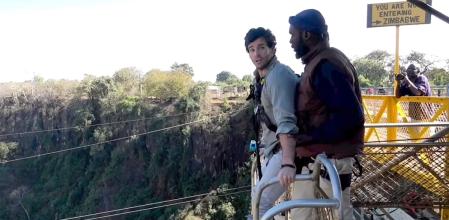 El marido de Falcó se ha armado de valor para lanzarse al vacío