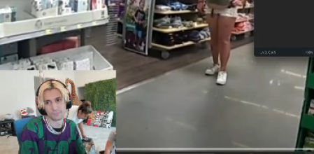 xQc en el momento que entran las limpiadoras