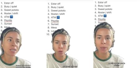 La joven revela su lista de palabras más usadas en inglés&nbsp;