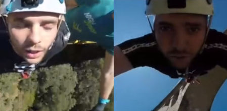 TikTok | @cupodologo comparte su asombrosa historia de puénting y cómo enfrentó sus miedos en un vídeo