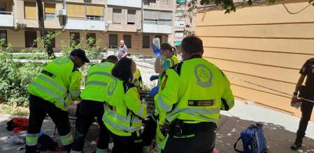 Apuñalamiento grave Usera