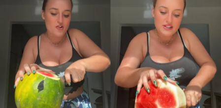 La forma viral de comer sandía que arrasa en redes sociales: 