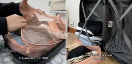 Trucos para meter más ropa en la maleta de mano