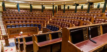 Hemiciclo del Congreso de los Diputados, en una imagen reciente