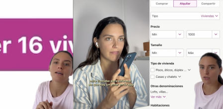 La indignación de una ‘tiktoker’ al ver el desorbitado precio de los pisos en Barcelona: “Es surrealista”