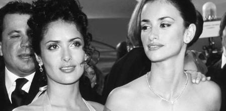 Salma Hayek y Penélope Cruz hace unos años