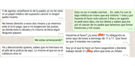 Las amenazas del hostelero se han viralizado en Twitter.