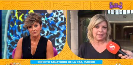 El emocionante mensaje de Terelu Campos a Sonsoles Ónega en el día de la muerte de su madre