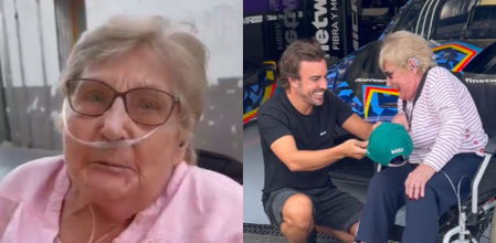 Paqui ha conocido por fin a su ídolo.