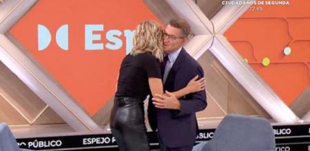 Susanna Griso y Alberto Nuñez Feijóo