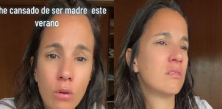 Helena explica que ha pasado 30 días con sus tres hijos, su marido y su perro