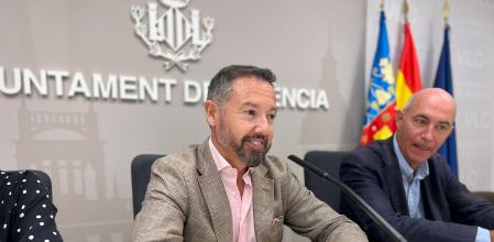 El portavoz de Vox en el Ayuntamiento de Valencia, Juanma Badenas.