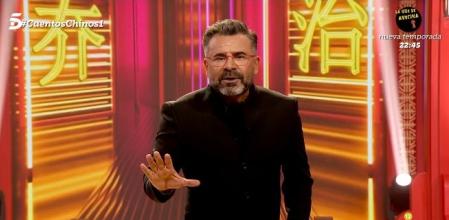 Jorge Javier Vázquez en el estreno de 