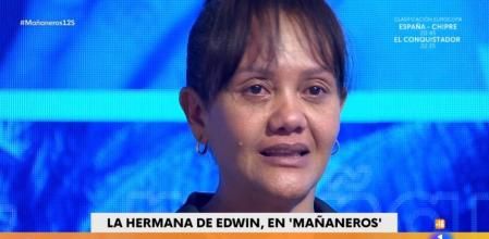 La hermana de Edwin Arrieta concede su primera entrevista desde España