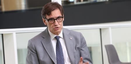 Salvador Illa durante su intervención en el Foro Industria y Energía 2023