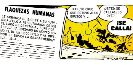 Viñeta de Mortadelo y Filemón, de Ibáñez