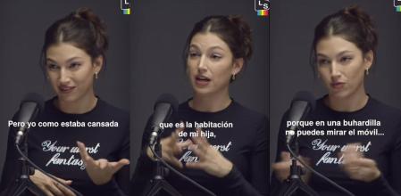 Úrsula Corberó en una entrevista