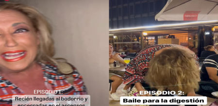 Las colaboradoras, pese al susto, se lo han pasado bien encerradas