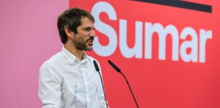 Ernest Urtasun este lunes en rueda de prensa