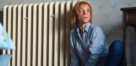 Juliet Stevenson, víctima de una visitada inesperada.