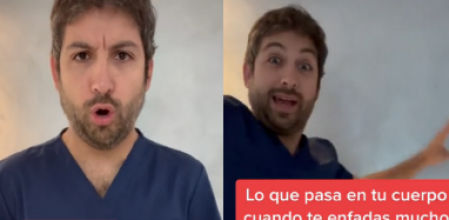 El farmacéutico representando diferentes órganos