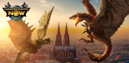 Monster Hunter Now utiliza la cámara de realidad aumentada para hacer que las imágenes del juego se fusionen con las del mundo real