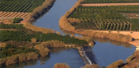 Imagen del Azud de la Marquesa, en Cullera.