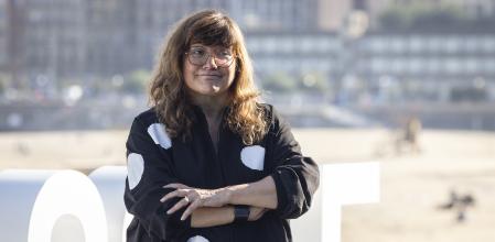 Isabel Coixet durante la presentación esta mañana de 'Un amor'