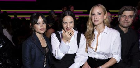Rosalía disfruta junto a Jenna Ortega y Jennifer Lawrence
