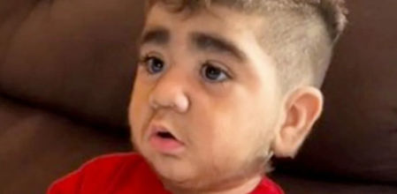 Joao Miguel en uno de los vídeos que han colgado sus padres en TikTok.