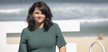 Jaione Camborda posa durante el photocall de 'O Corno'