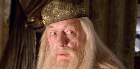 Michael Gambon, en su papel de Albus Dumbledore
