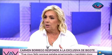 Carmen Borrego estalla contra Edmundo Arrocet