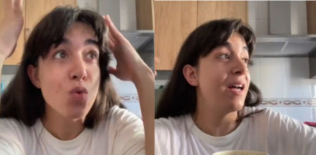 La camarera ha ido al grano en su último vídeo.