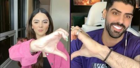Melissa y Massad se dedican vídeos en TikTok, donde acumulan casi 8 millones de seguidores entre los dos