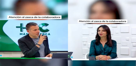 Un momento incómodo en una televisión local andaluza