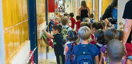 INICIO DEL CURSO EN LA ESCUELA ANNEXXA JOAN PUIGBERT GIRONA 15-09-14 INMA SAINZ DE BARANDA