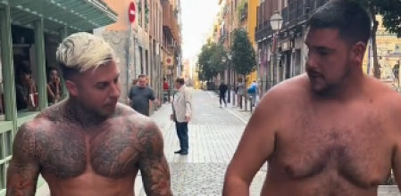 Llados y Patica, sin camiseta