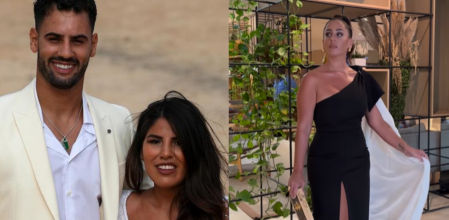 Las primeras imágenes de la boda de Isa Pantoja y Asraf Beno: la llegada del novio y el vestido de Anabel