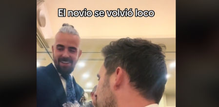 La reacción de los invitados