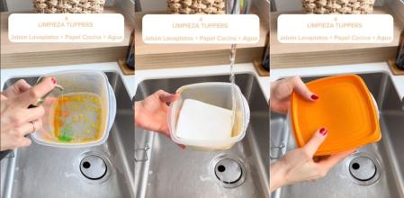 La tiktoker ofrece consejos de limpieza