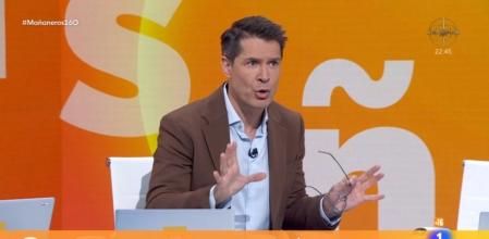 Jaime Cantizano corta las imágenes en directo