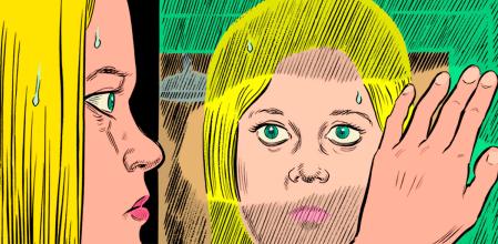 Detalle de una viñeta de 'Monica', la nueva novela gráfica de Daniel Clowes