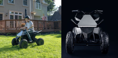 Tesla ya vende en España el Cyberquad para niños