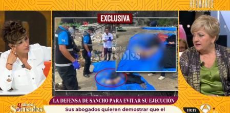 Carmen Bafalgón, criminóloga y portavoz de la familia Sancho, explica nuevos datos del caso.