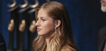La princesa Leonor durante los Premios Princesa de Asturias en Oviedo